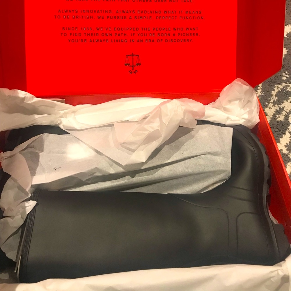 Hunter tall Boots (never worn)